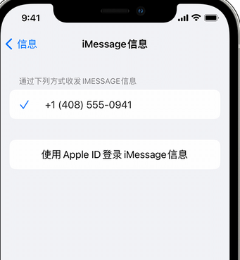 达州apple维修iPhone上无法正常发送iMessage信息 