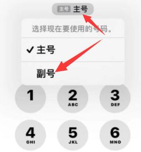 达州苹果14维修店分享iPhone 14 Pro Max使用副卡打电话的方法 