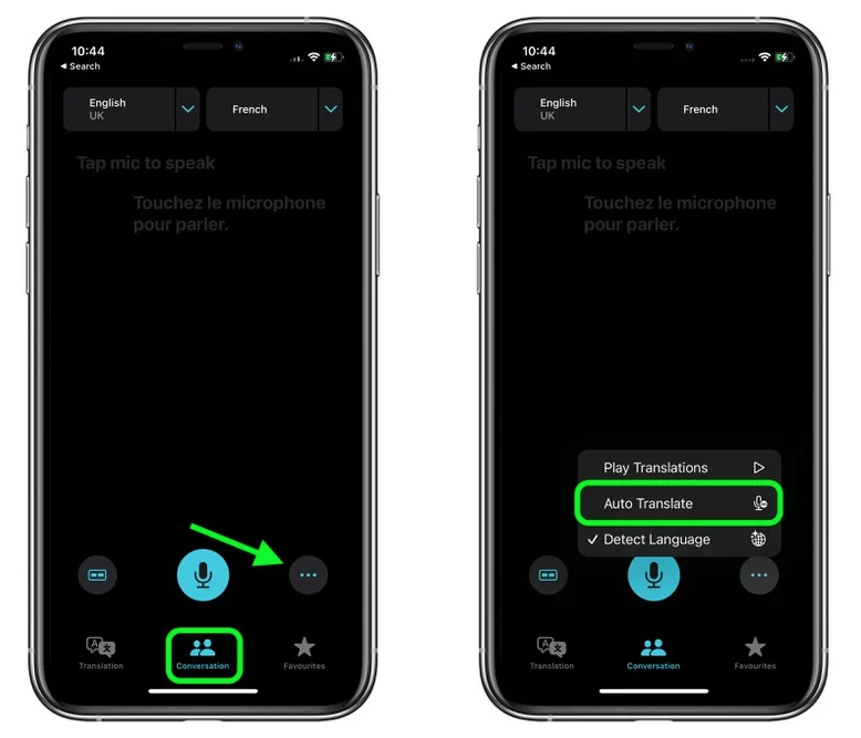 达州苹果手机维修分享iOS 15 “翻译” App 新改进 