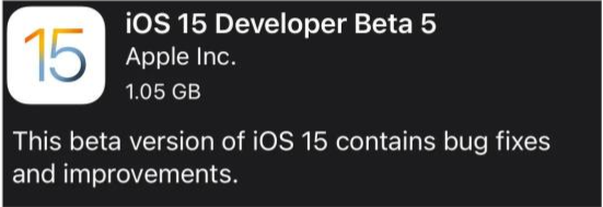 达州苹果手机维修分享如何升级到iOS15.0 beta5 