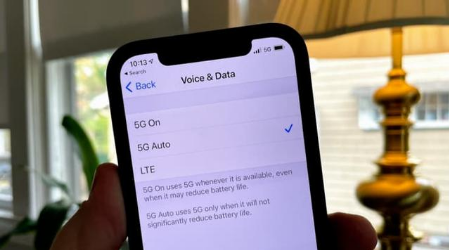 达州苹果手机维修分享iPhone 12如何打开或关闭5G网络 